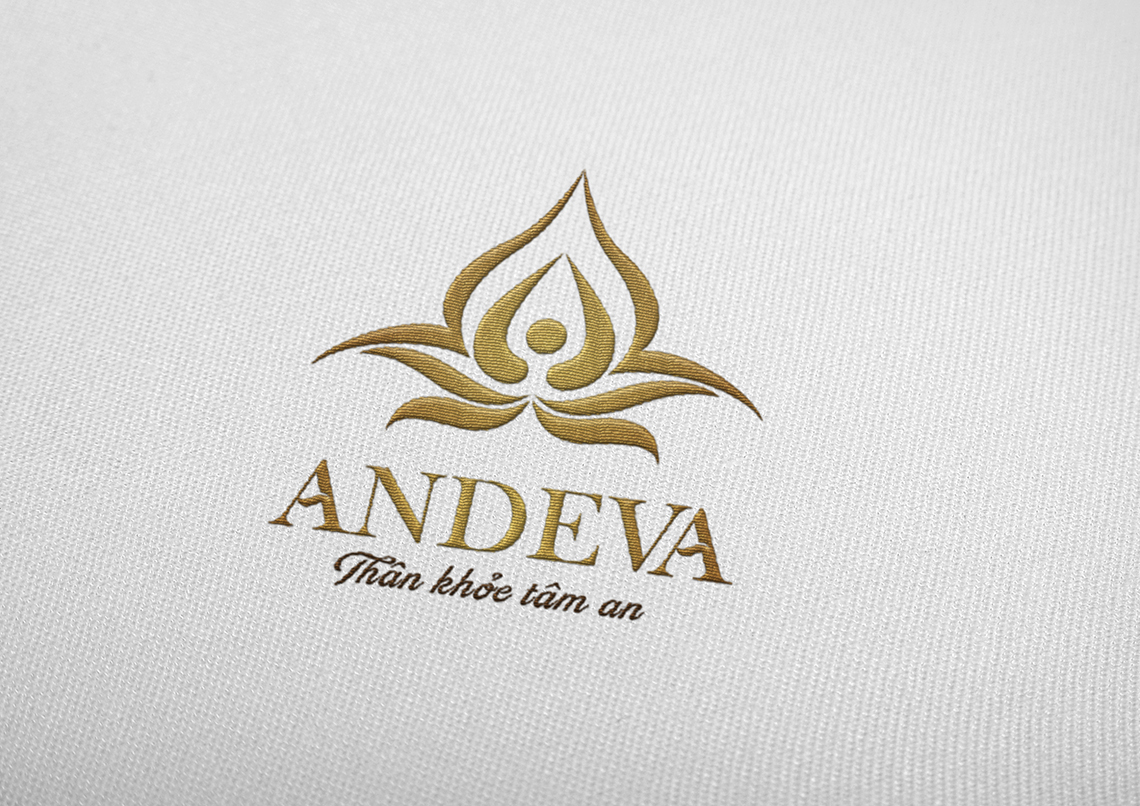Đặt tên, thiết kế logo và bộ nhận diện spa Andeva tại Hà Nội